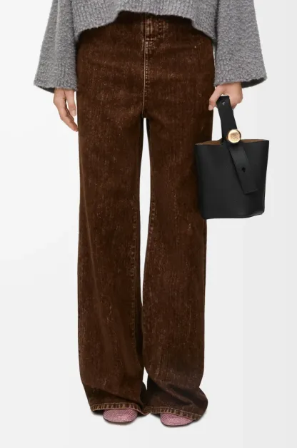 ペブル バケットバッグ ミニ（スムースカーフ）