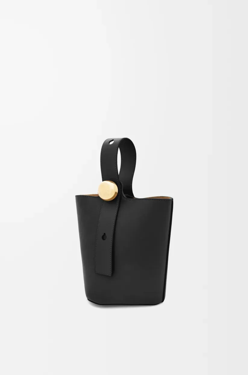 ペブル バケットバッグ ミニ（スムースカーフ）