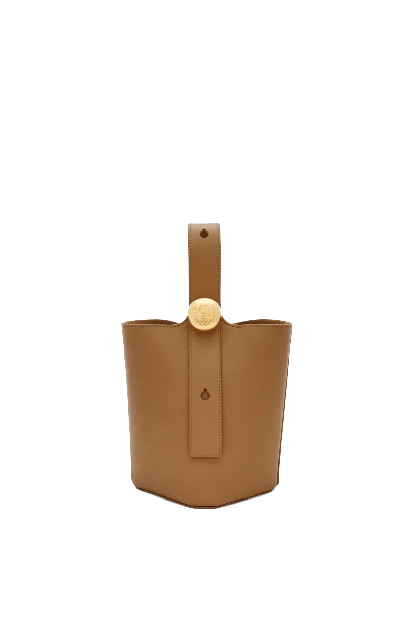 ペブル バケットバッグ ミニ（スムースカーフ）