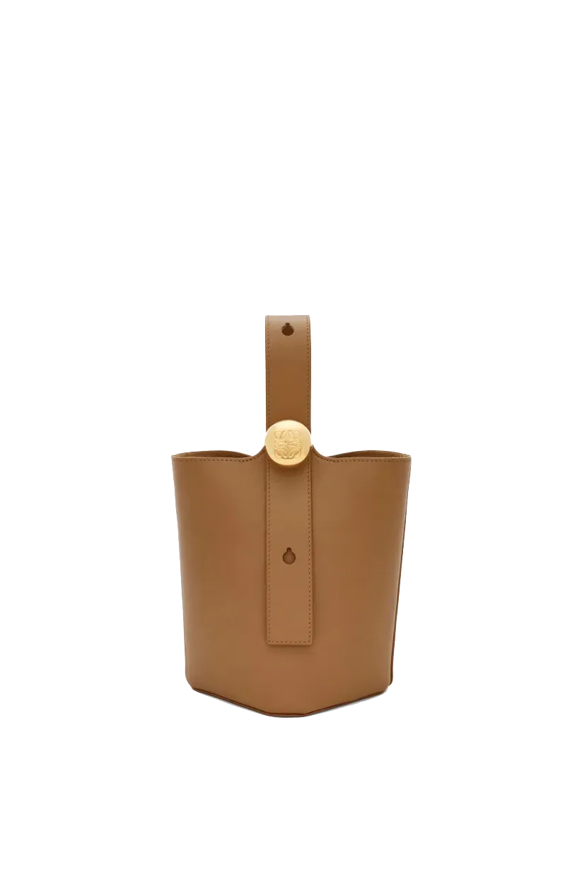 ペブル バケットバッグ ミニ（スムースカーフ）