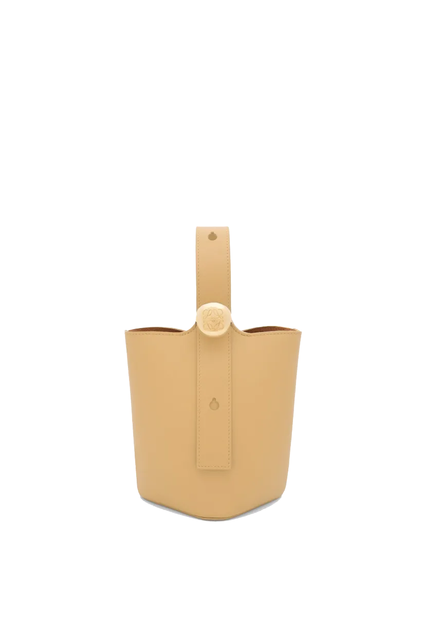 ペブル バケットバッグ ミニ（スムースカーフ）