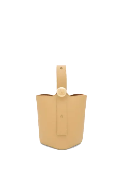 ペブル バケットバッグ ミニ（スムースカーフ）