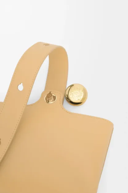 ペブル バケットバッグ ミニ（スムースカーフ）