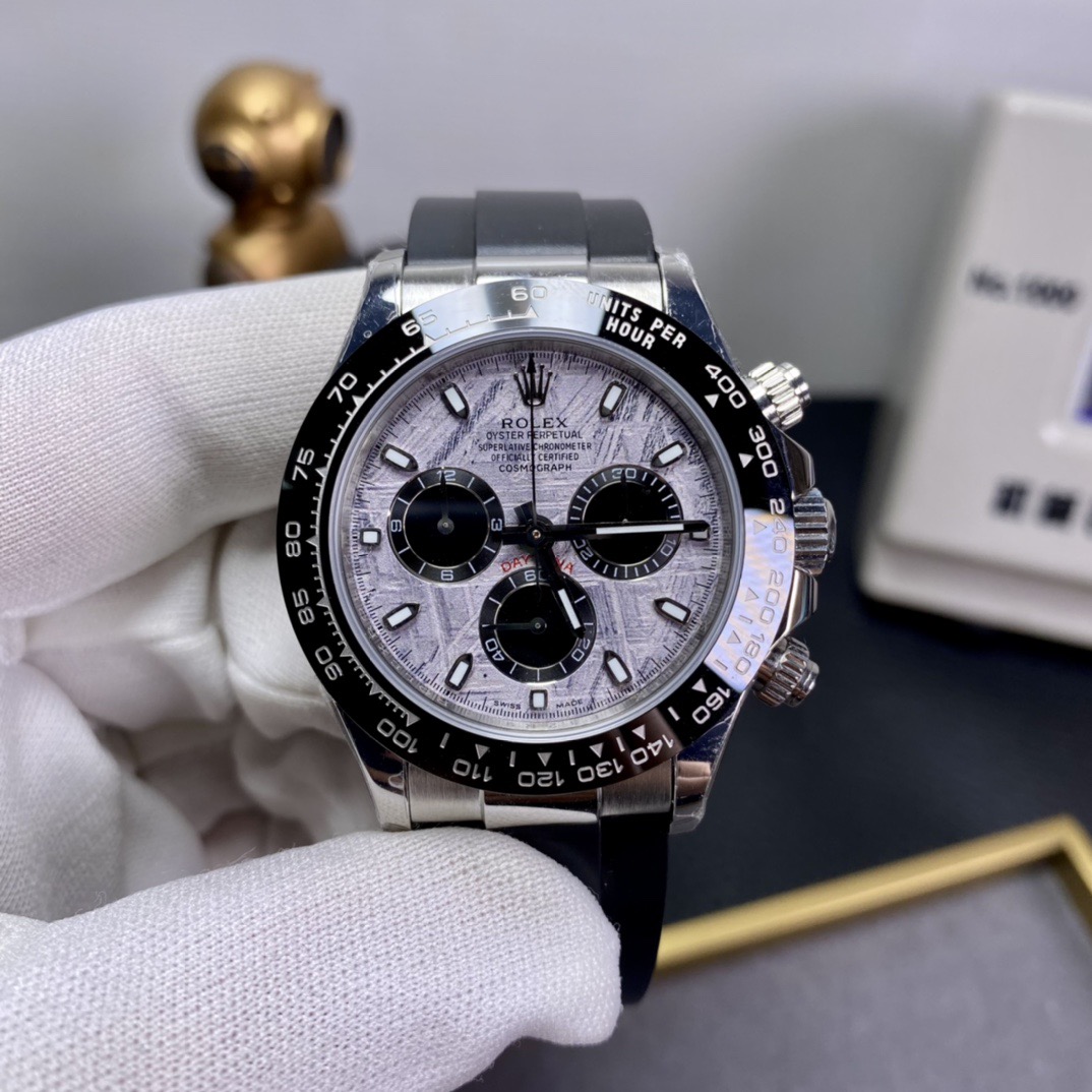 ロレックス デイトナ メテオライト グレープレート40mm机械表