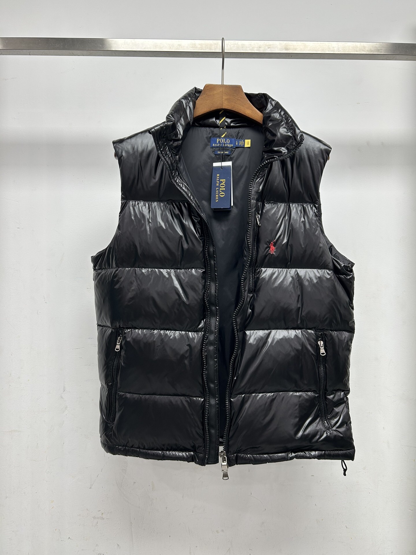 【人気商品】Ralph Lauren（ラルフローレン） ポニー刺繍入り ダウンベスト MONCLER