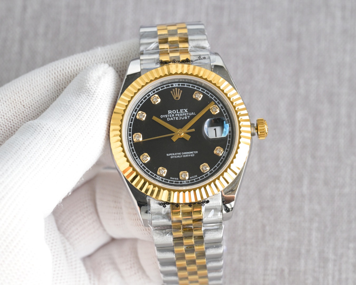 NEW 2024 ロレックス デイトジャスト 36mm 126233 マザーオブパール ダイヤモンドダイヤルRolex