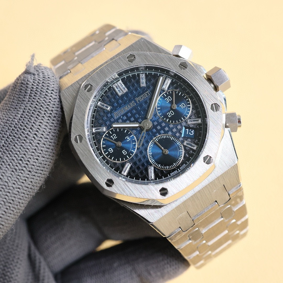 Audemars Piguet APオーデマピゲ ロイヤルオーク オフショア メンズ スポーツウォッチ ブルー