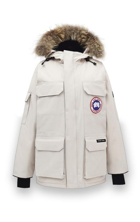 カナダグース メンズ パーカー＆エクスペディション Canada Goose Women's Expedition Parka Beige