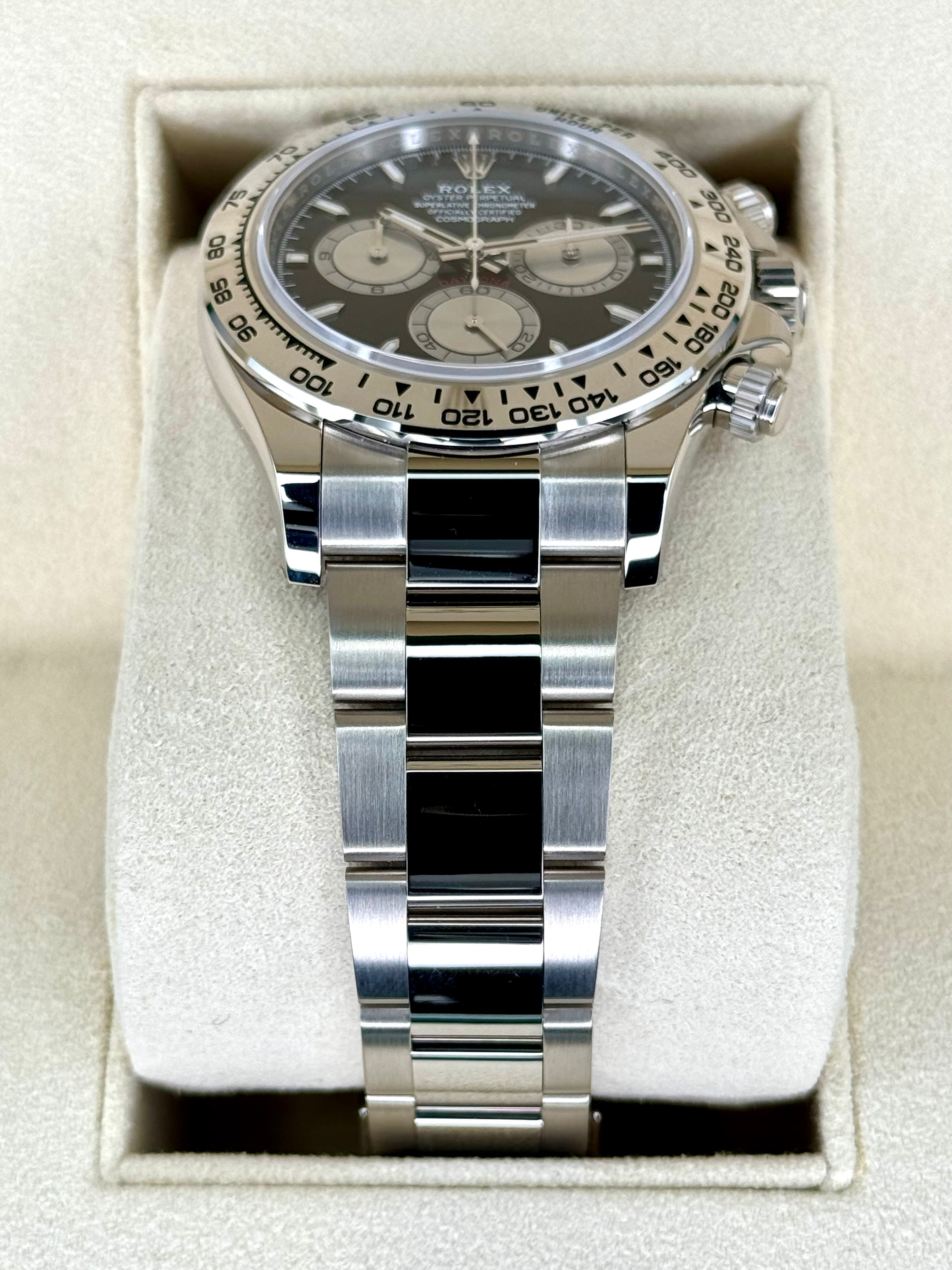 NEW 2024 ロレックス デイトナ 40mm 126509 ホワイトゴールド ブラックダイヤル