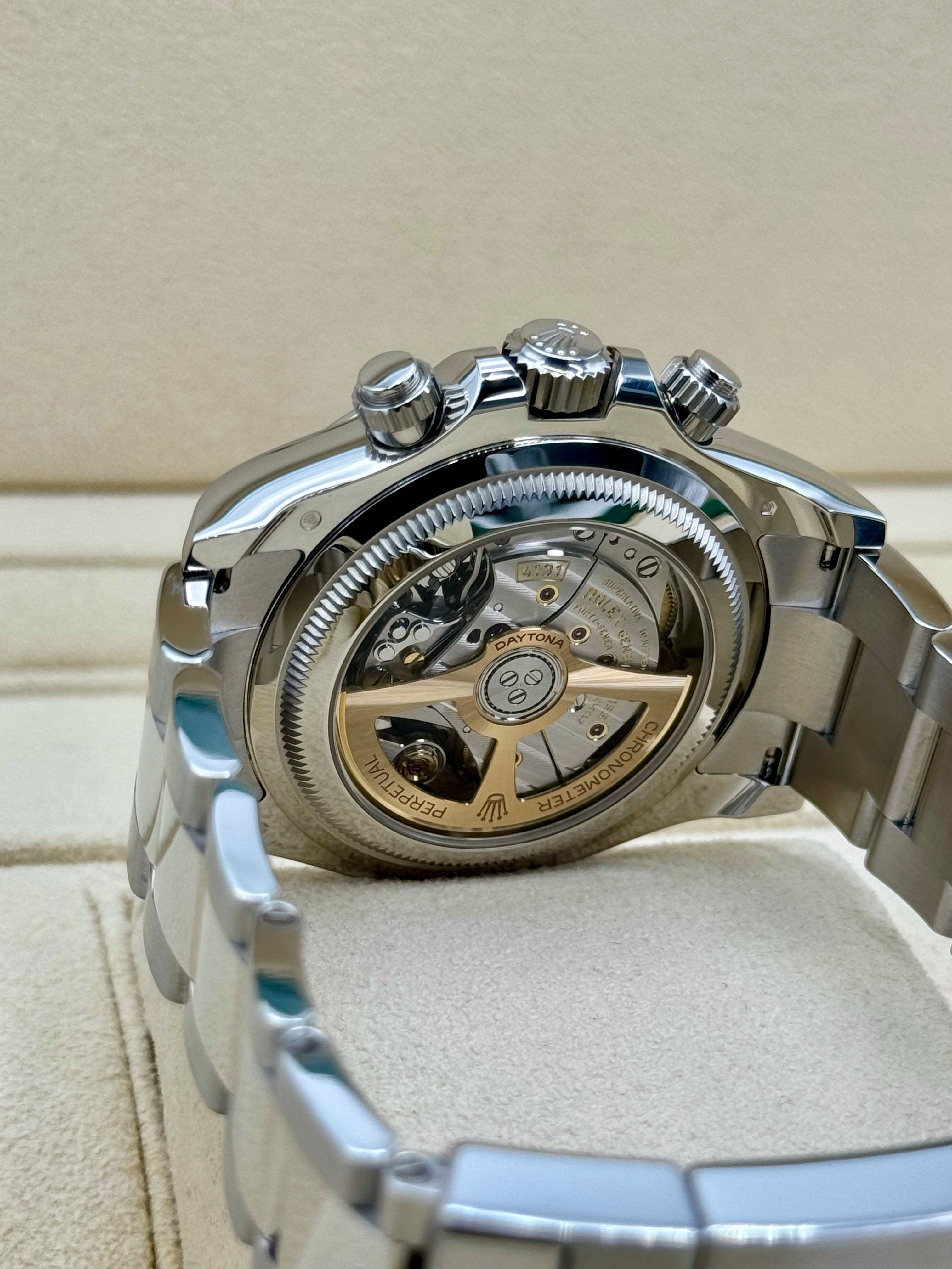 NEWロレックスデイトナ40mm126506プラチナアイスブルーダイヤモンドバゲットダイヤル