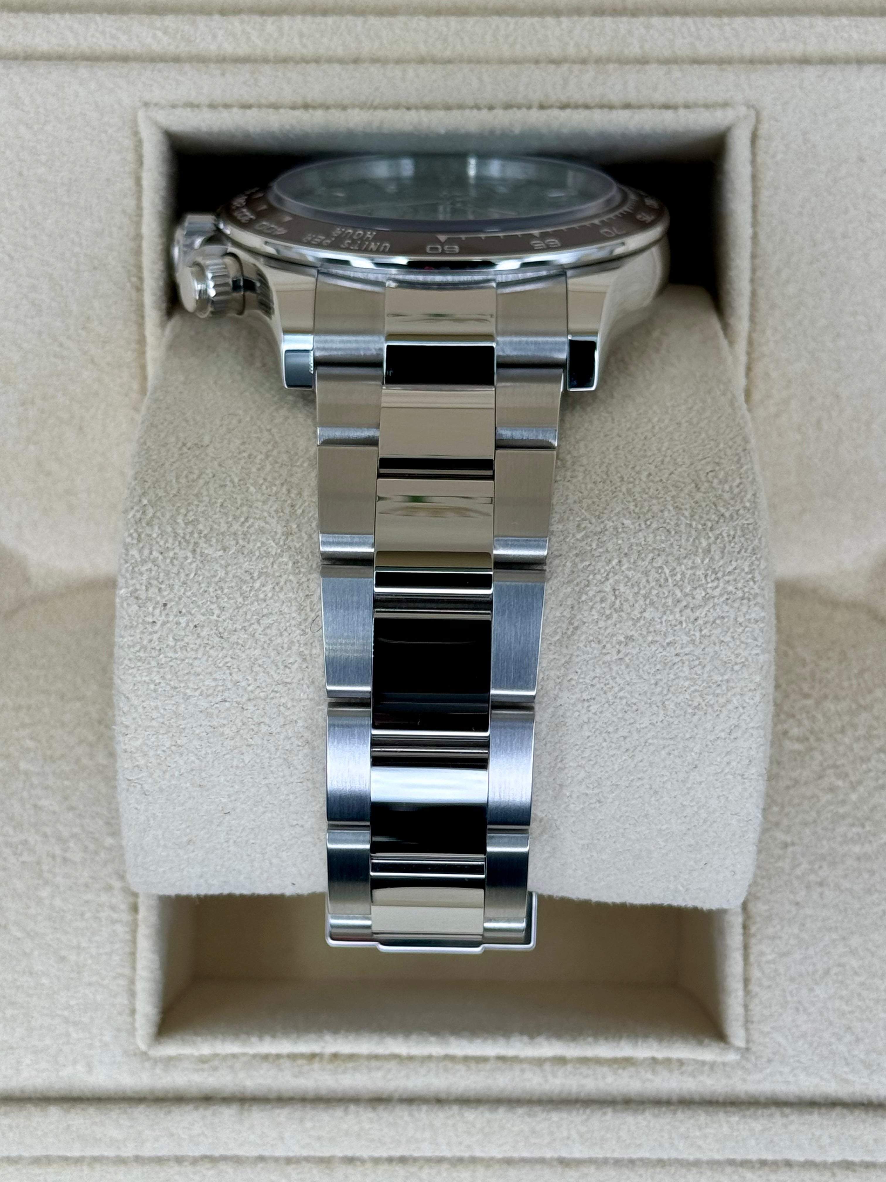 NEWロレックスデイトナ40mm126506プラチナアイスブルーダイヤモンドバゲットダイヤル