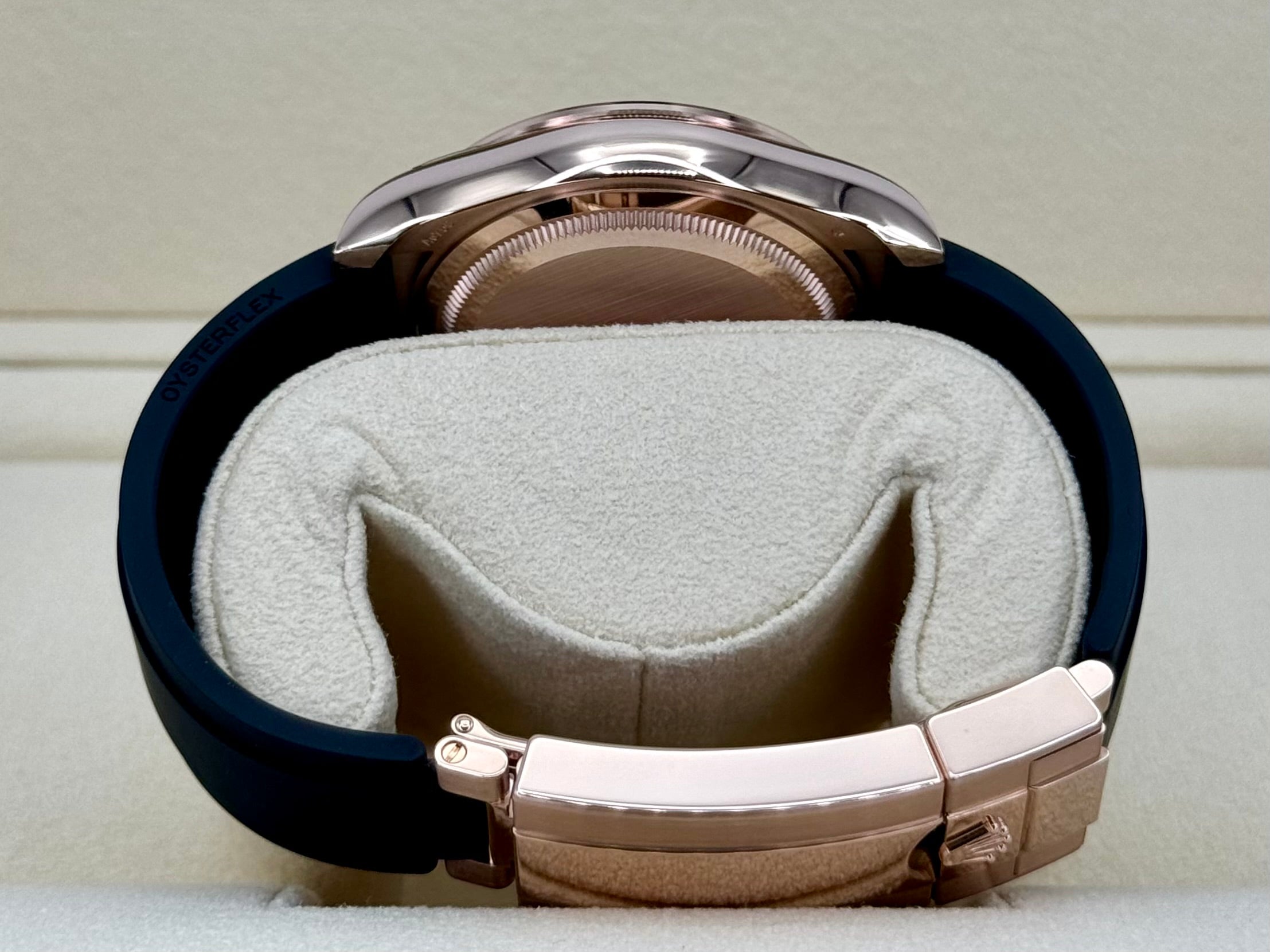 NEW 2024 ロレックスデイトナ40mm 126515LN ローズゴールドオイスターフレックスブラックダイヤル