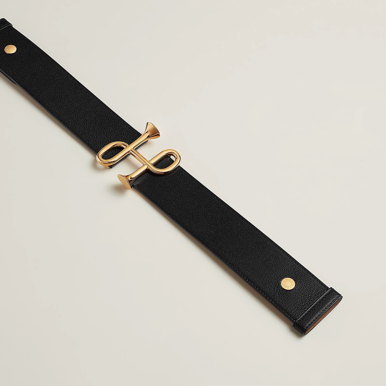 【ロゴバックルが可愛い♪】HERMAS★ ベルト