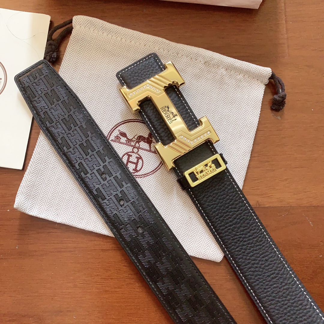 HERMES ハイエンド純鋼ダイヤモンドバックルシリーズ