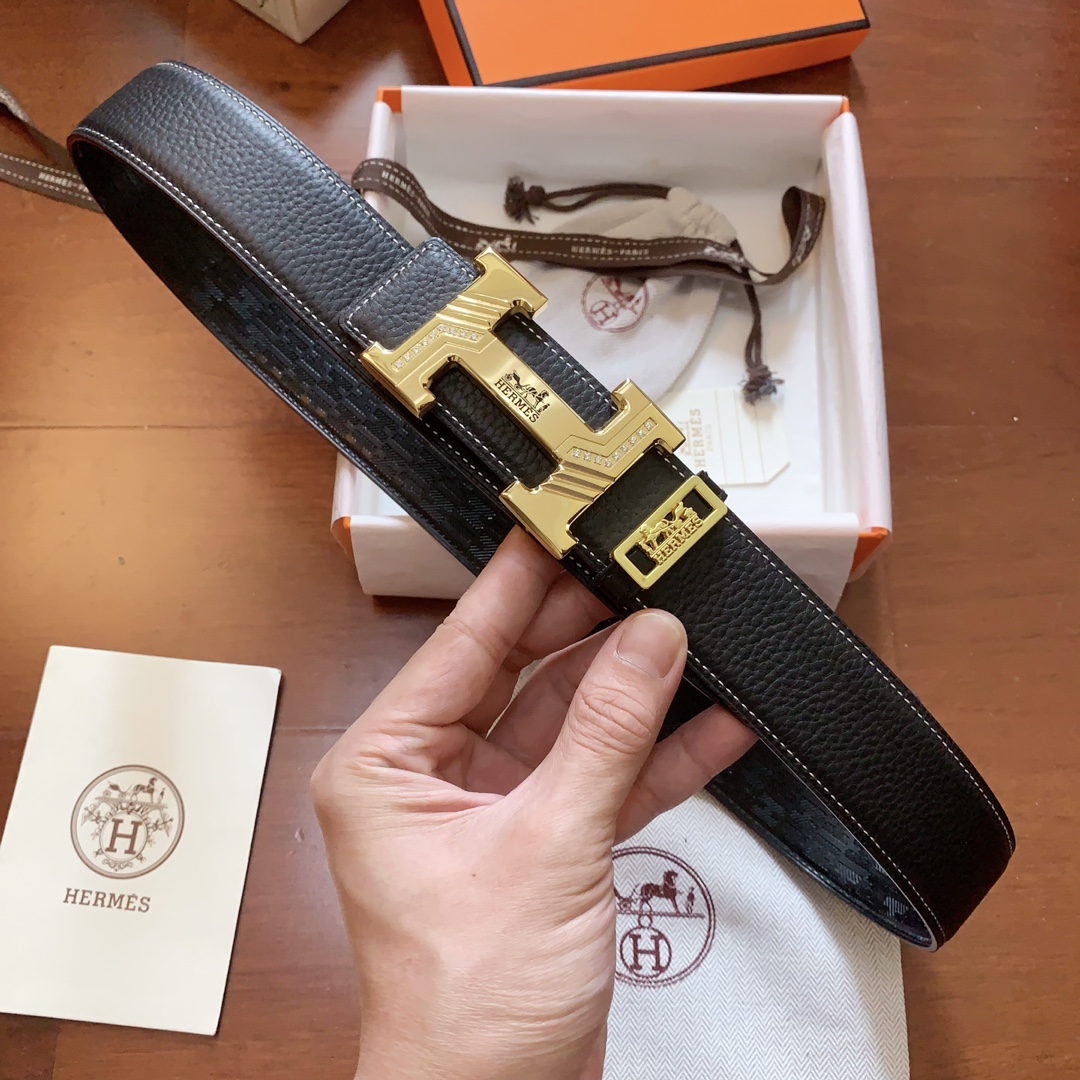 HERMES ハイエンド純鋼ダイヤモンドバックルシリーズ
