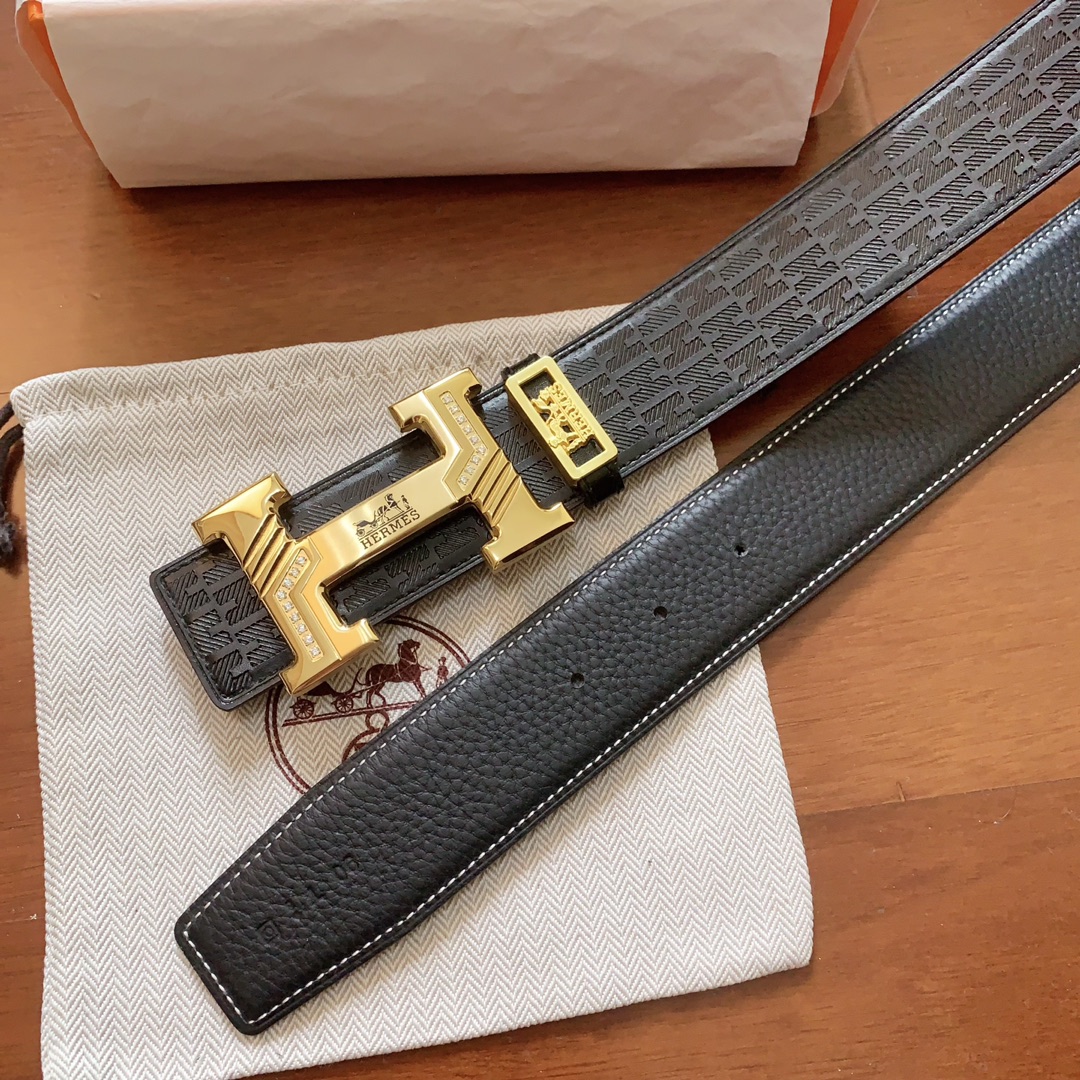 HERMES ハイエンド純鋼ダイヤモンドバックルシリーズ