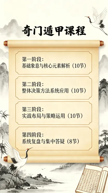 奇门遁甲课程