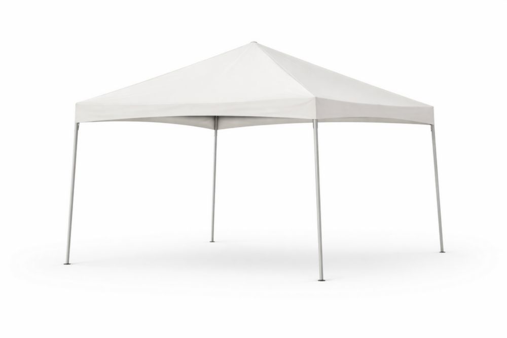 Outdoor Canopy Tent White Square 3m Polyester Cover