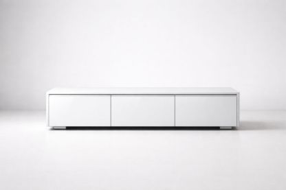White High Gloss TV Stand Cabinet