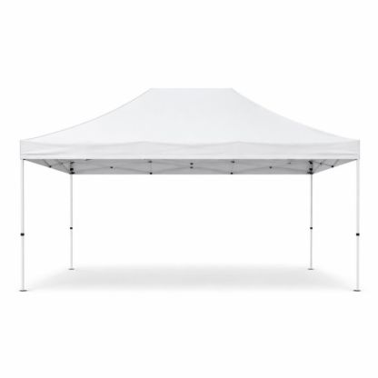 White Pop Up Canopy Tent 3x6m Steel Frame UV Protection