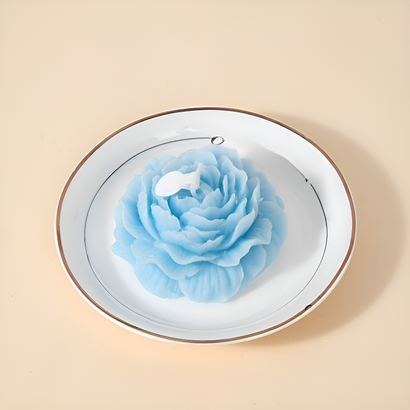 花朵造型香氛蠟燭