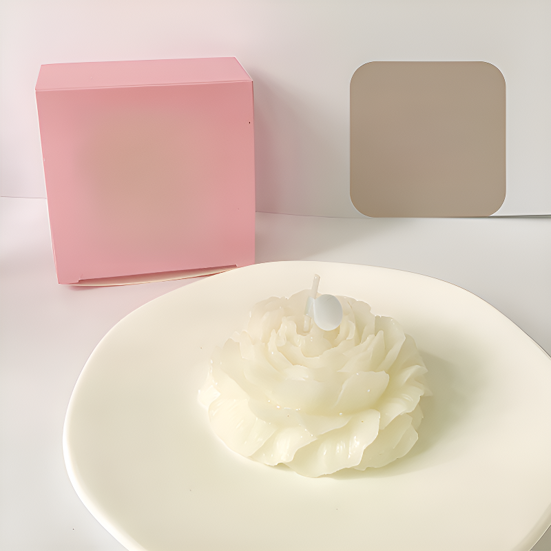 花朵造型香氛蠟燭