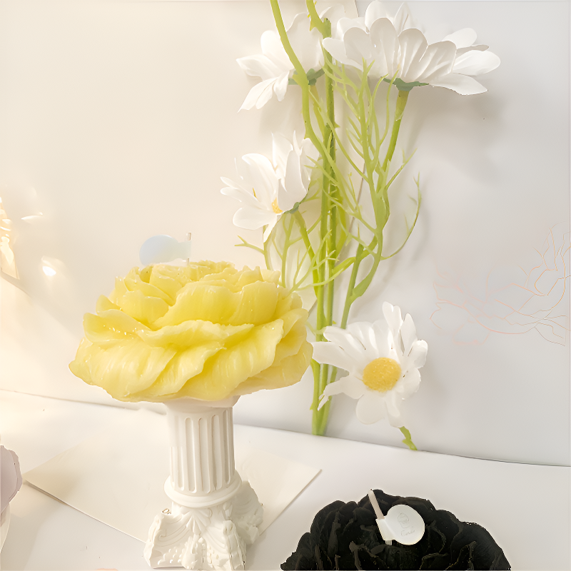 花朵造型香氛蠟燭