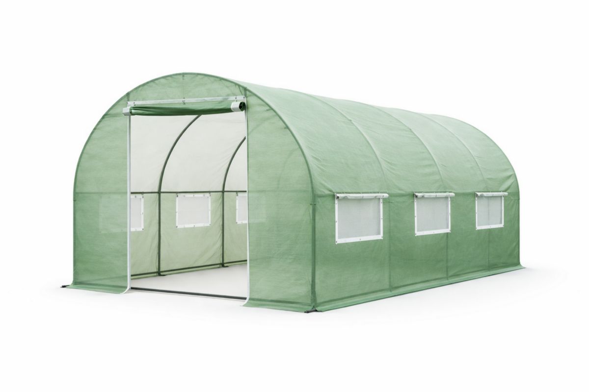 Greenhouse Tunnel 300cm x 200cm x 190cm Steel Frame PE Cover