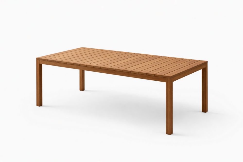 Rectangular Acacia Wood Outdoor Table