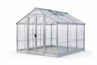 Polycarbonate Aluminum Frame Greenhouse 250cm x 200cm x 190cm