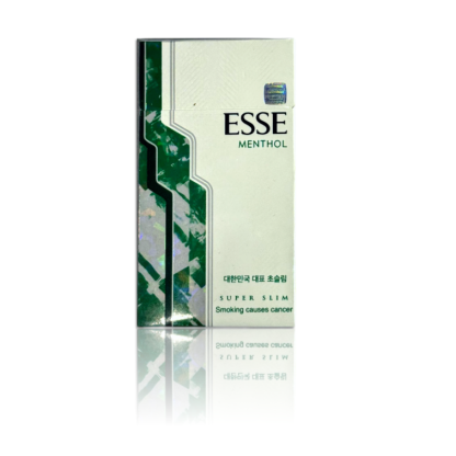 💯All items are 100% genuine🎁safely packaged💎 – ESSE Menthol (Mechanical Green) Super Slim 
