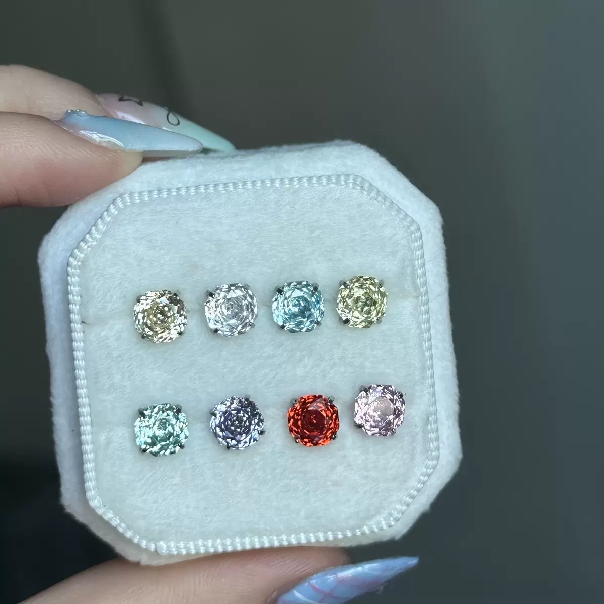 Classic Rose Cut Studs