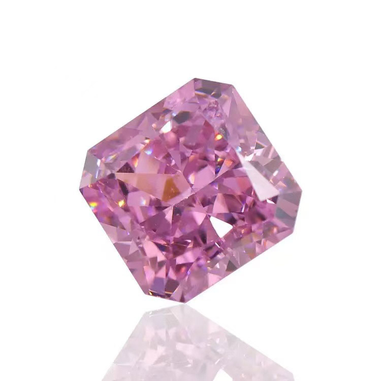 Loose Ice Flower Cut Cubic Zirconia Stones (Price for 10pcs) - Asscher