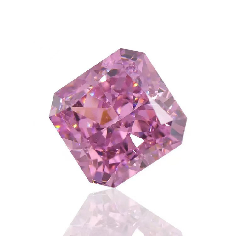 Loose Ice Flower Cut Cubic Zirconia Stones (Price for 10pcs) - Asscher