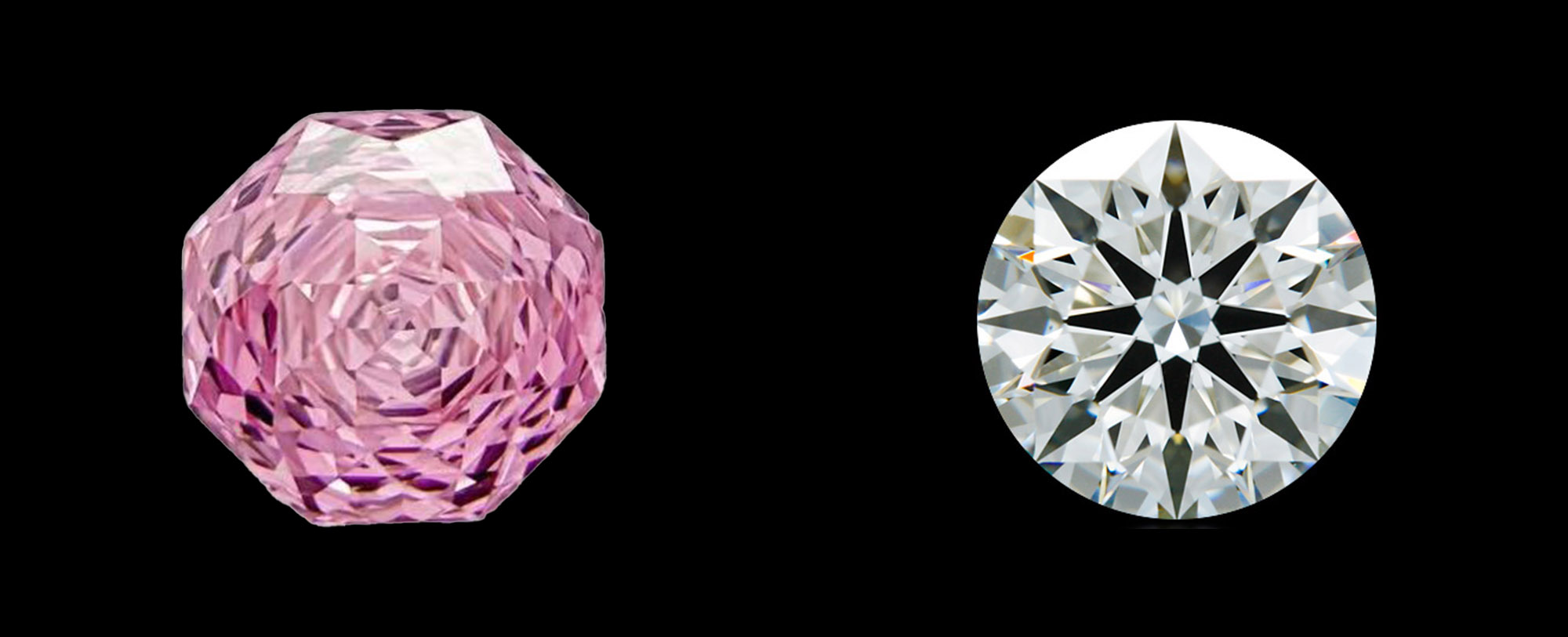 Comparison between Rose Cut Zirconia and traditional Cut