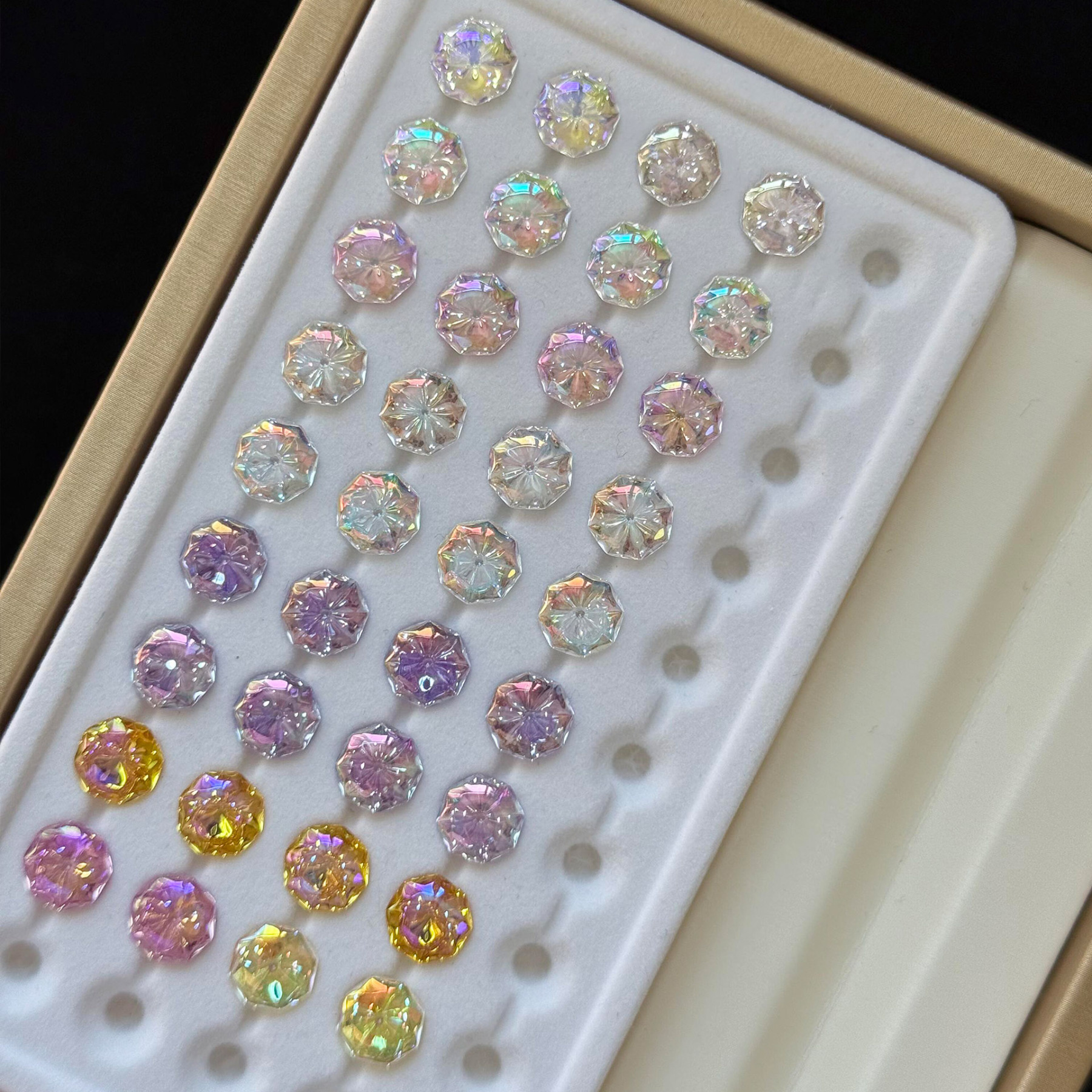 Loose Jellyfish Cut Cubic Zirconia Stones