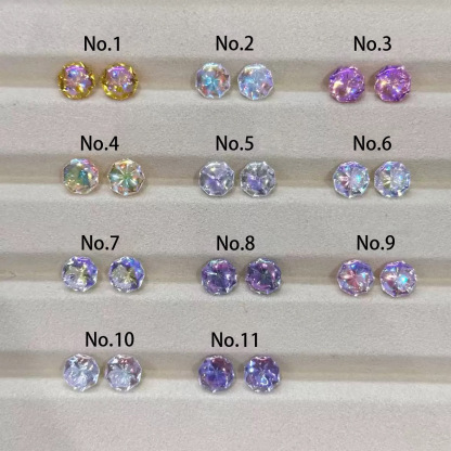 Loose Jellyfish Cut Cubic Zirconia Stones