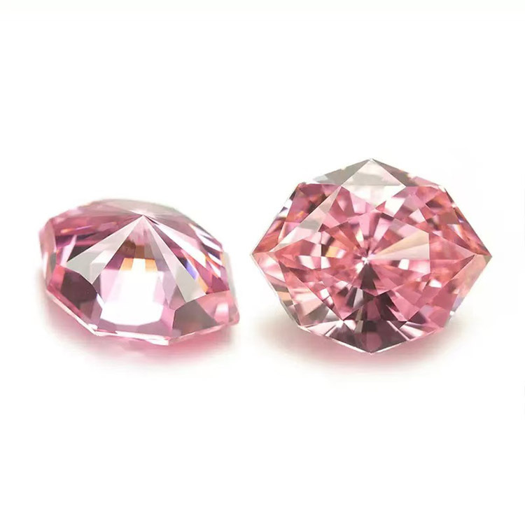 Loose Ice Flower Cut Cubic Zirconia Stones (Price for 10pcs) - Octagon