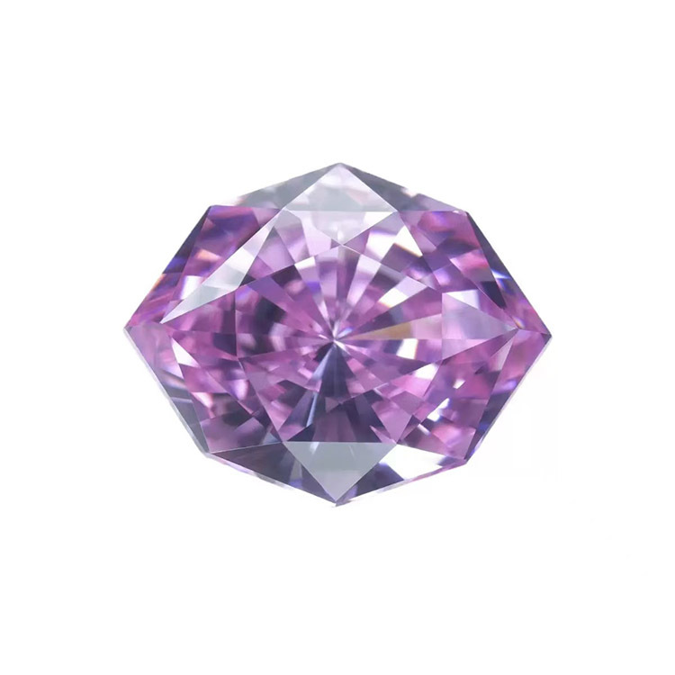 Loose Ice Flower Cut Cubic Zirconia Stones (Price for 10pcs) - Octagon