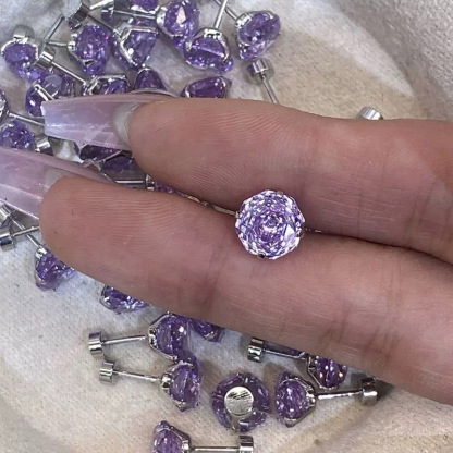 Classic Rose Cut Studs