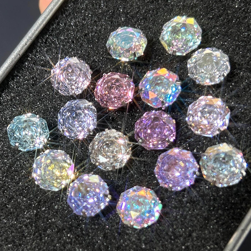 Classic Rose Cut Studs