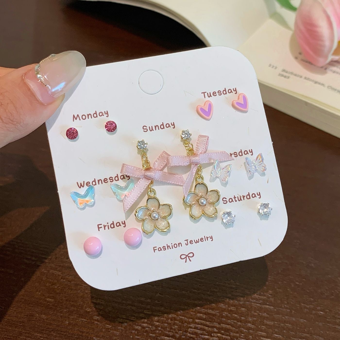 Weekly Earring Set(7 Pairs)