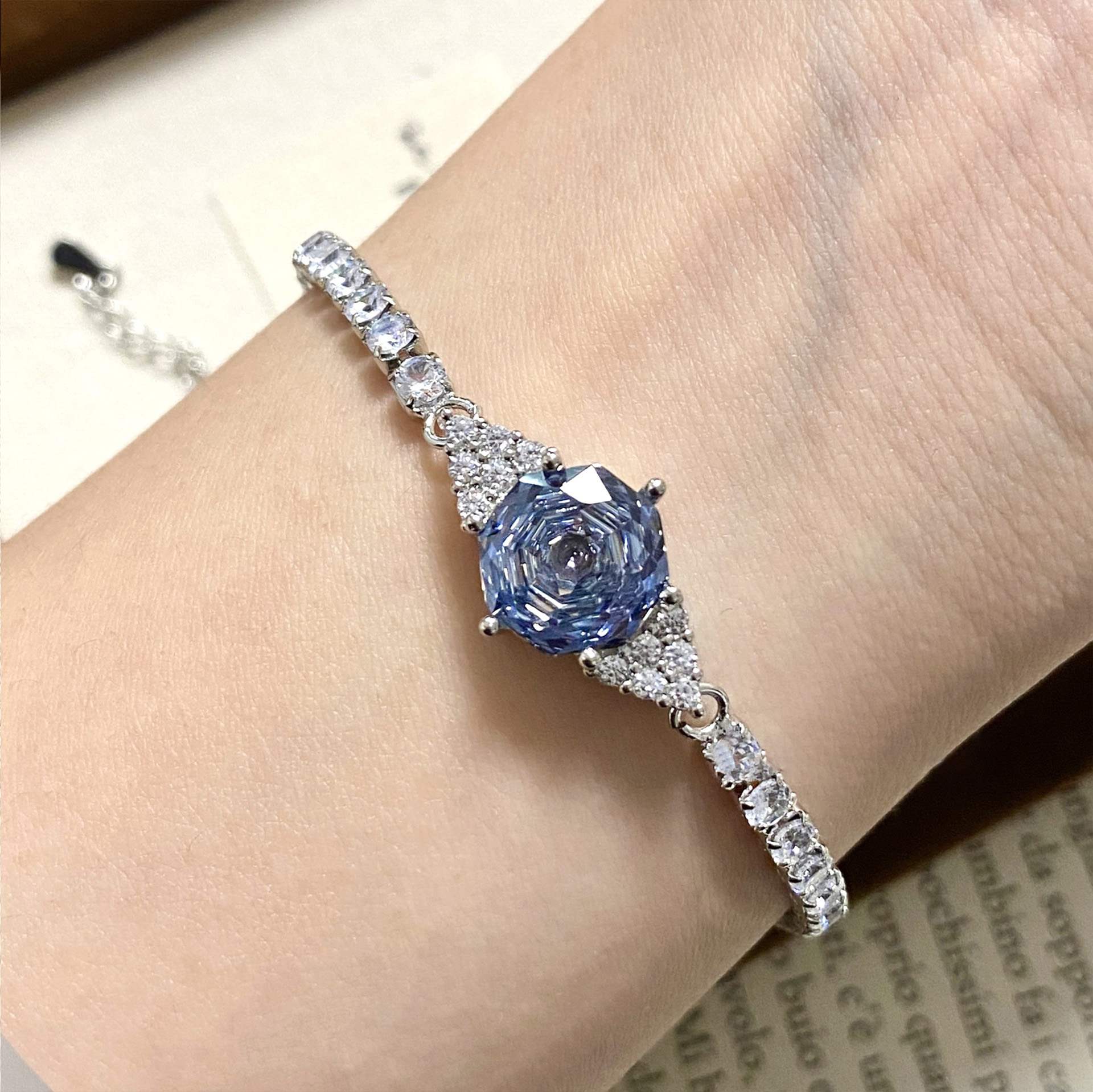 Rose Cut Jewelry Set-Triangle