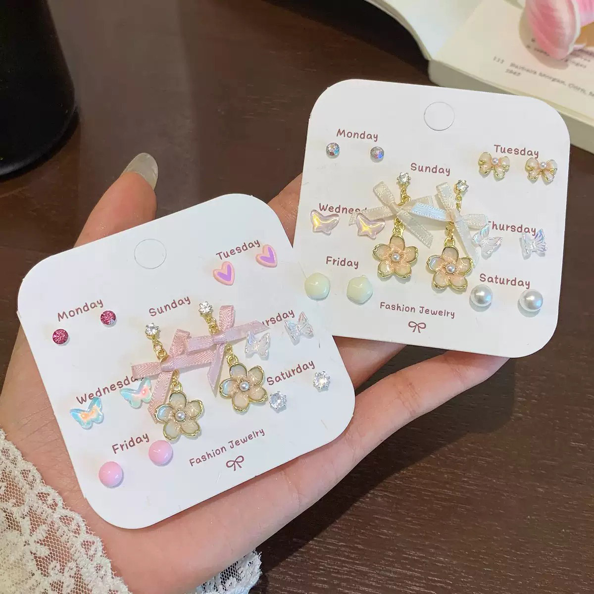Weekly Earring Set(7 Pairs)