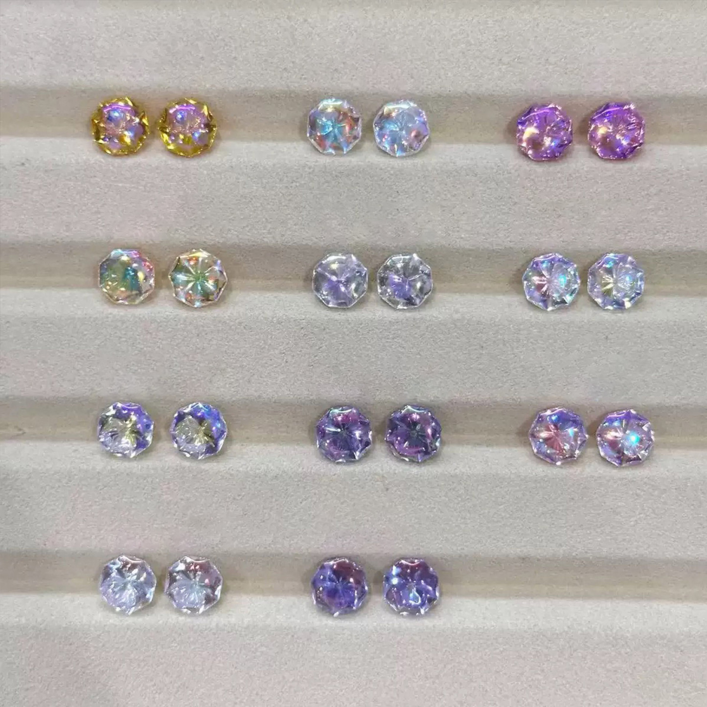 Loose Jellyfish Cut Cubic Zirconia Stones