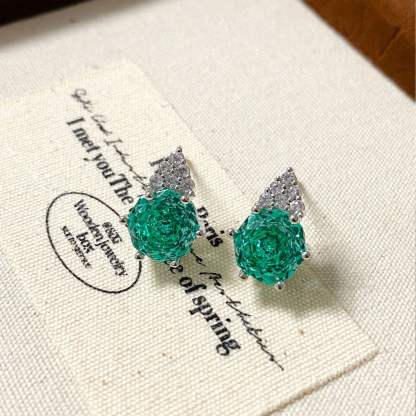 Rose Cut Jewelry Set-Triangle