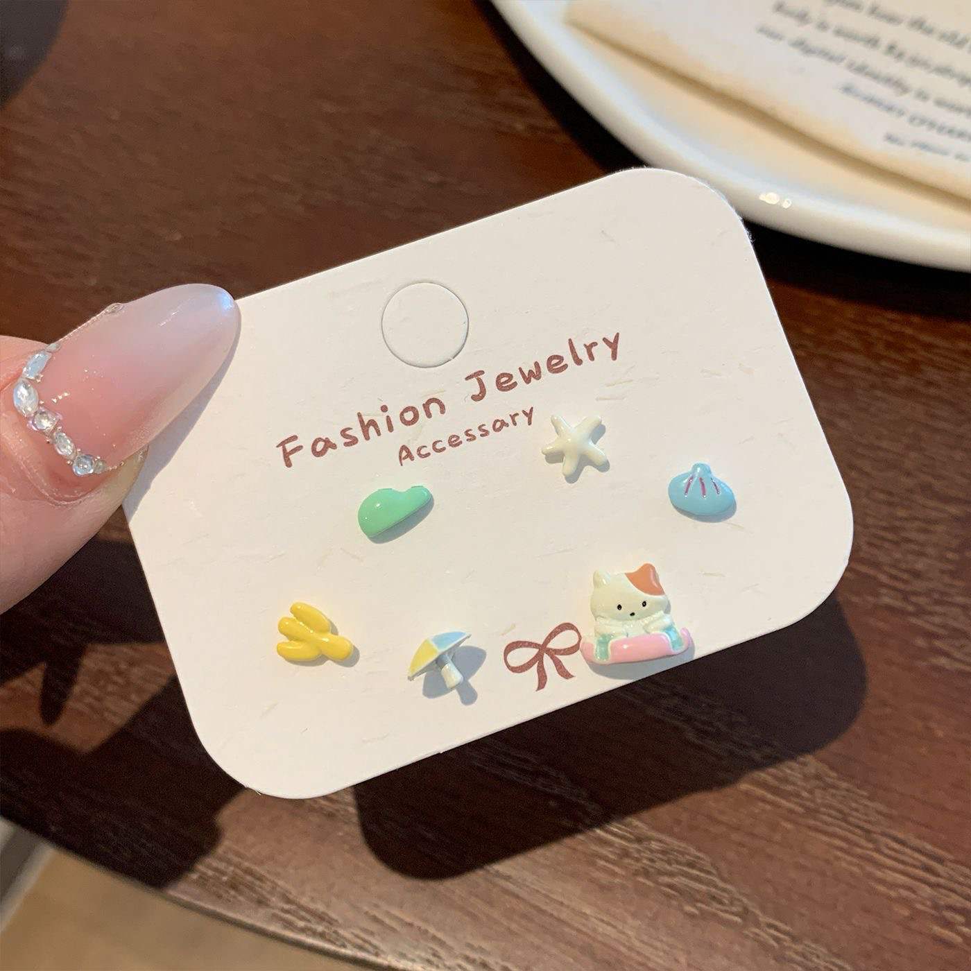 Cute Critters Stud Earrings Set (3 Pairs)