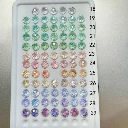 Loose Fireworks Cut Cubic Zirconia Stones