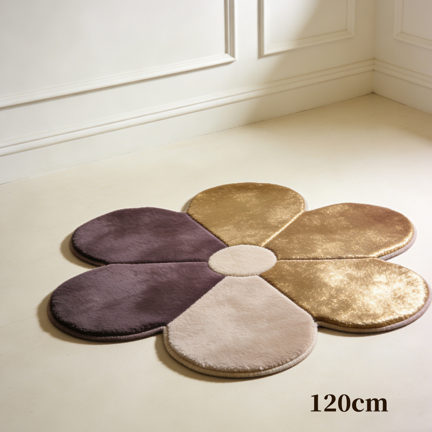 花瓣造型裝飾地毯