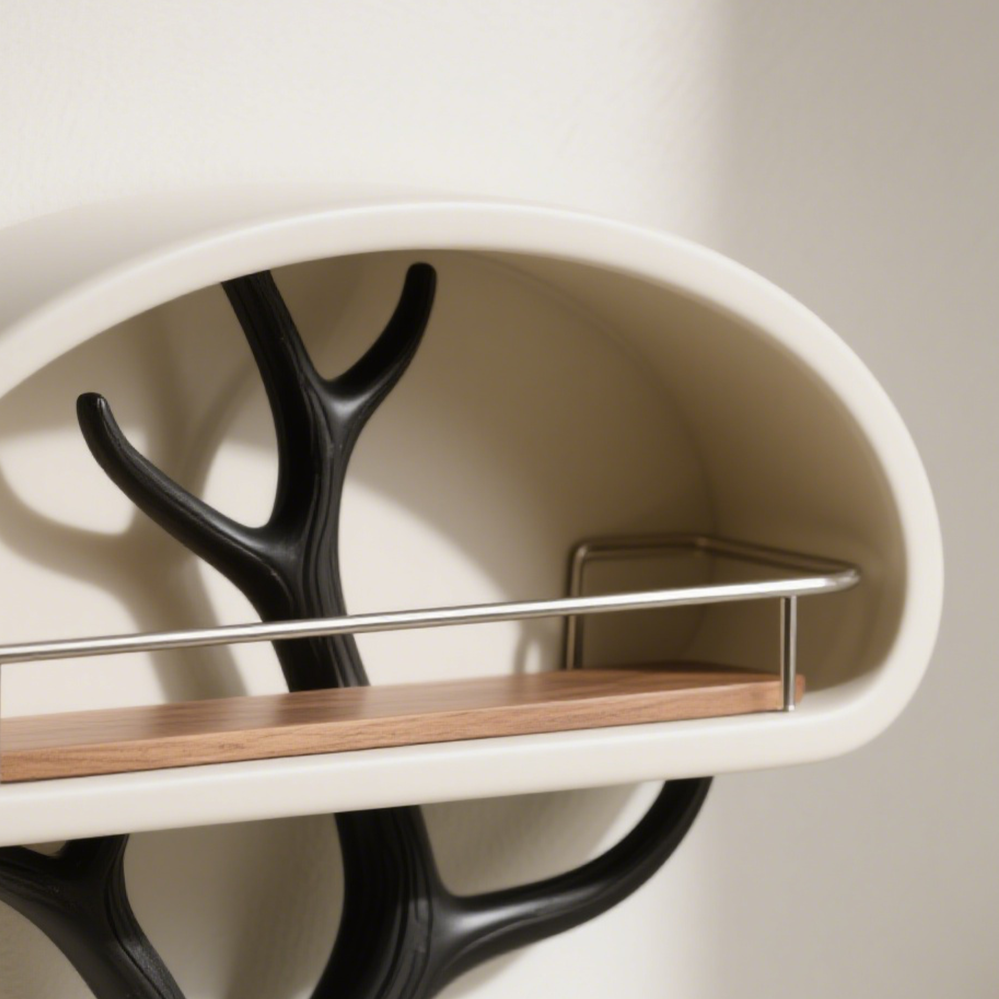 防水防鏽浴室置物架特寫